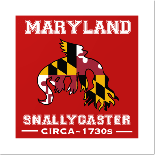 Maryland Cryptid Snallygaster Posters and Art